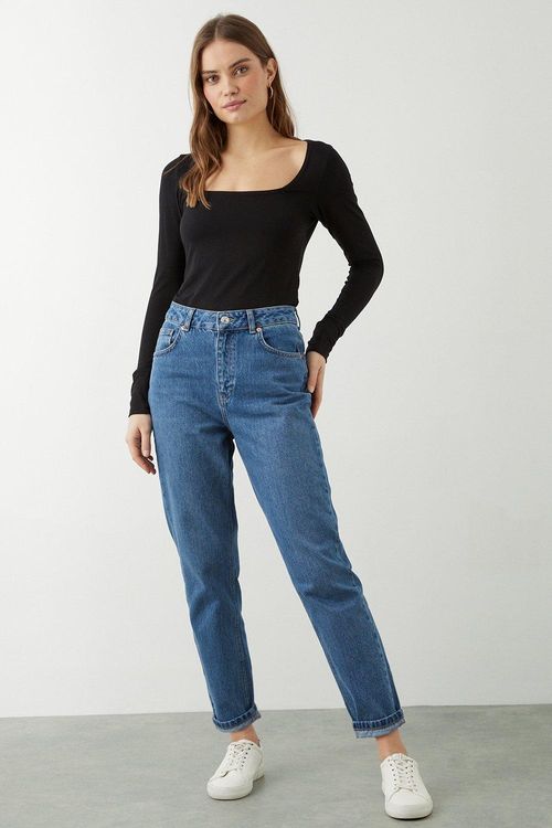 Womens Relaxed Mom Jeans