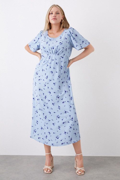 Chi Chi London Curve Floral Midi Dress, $99, Dorothy Perkins