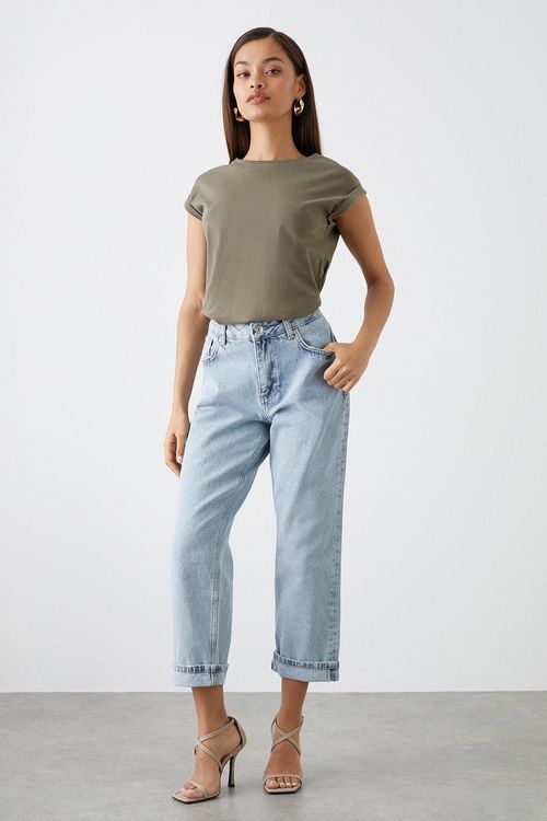 Womens Petite Boyfriend Jeans