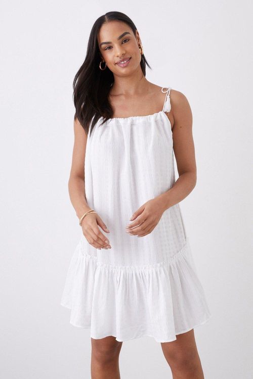 Womens Mini Tassel Beach Dress