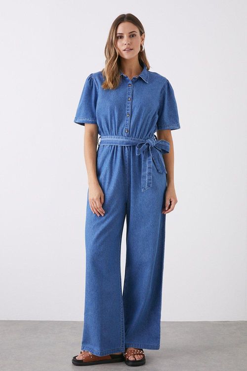 Womens Denim Jumpsuit