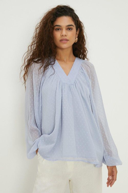 Womens Tall Dobby Chiffon...