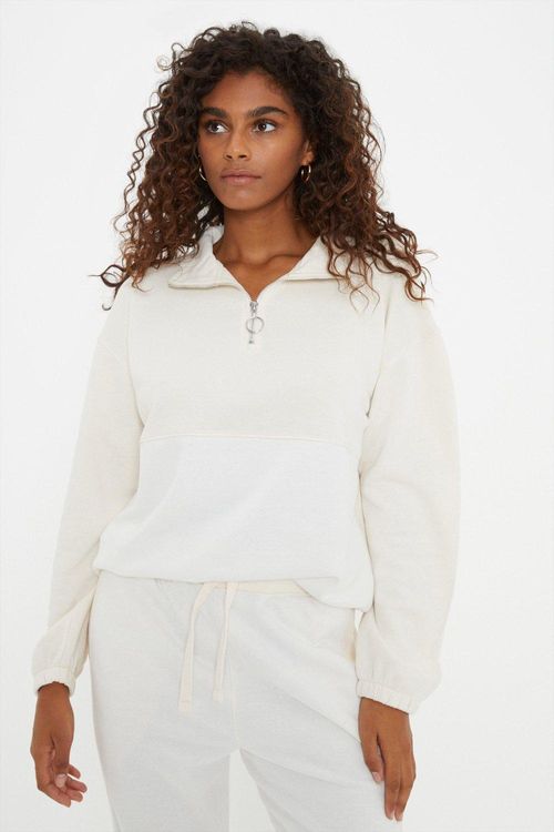 Womens Half Zip Colour Block...