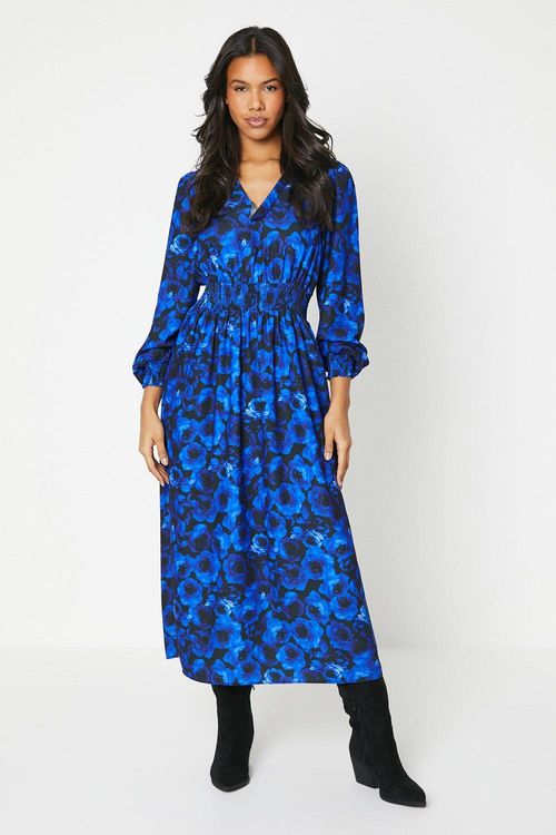 Womens Tall Blue Floral...