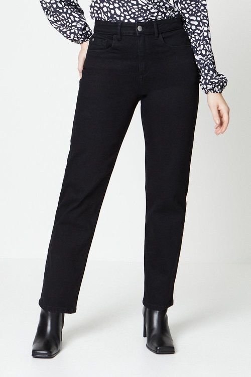 Womens High Rise Slim Jeans