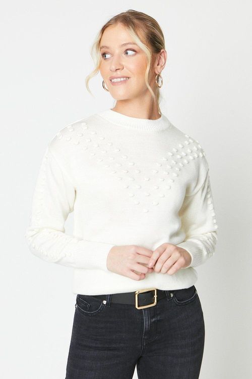 Womens Bobble Jumper