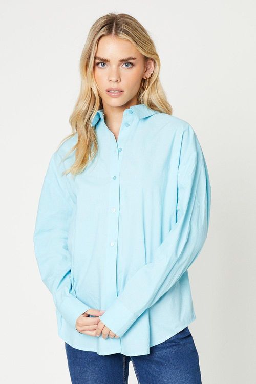 Womens Petite Cotton Shirt