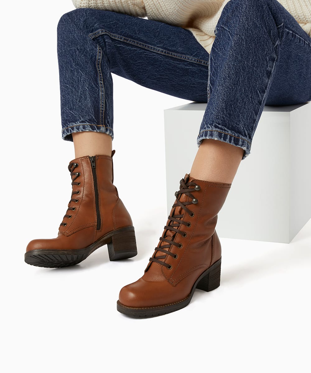Park Block Heel Ankle Boots | Compare 