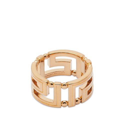 Versace Men's Greca Ring Gold