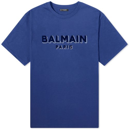 Balmain Men's Flock Logo...