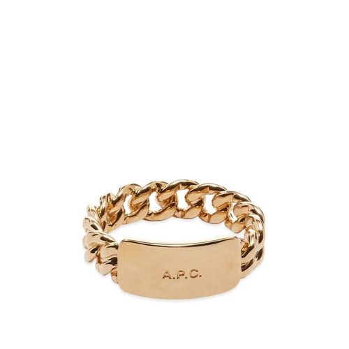 A.P.C. Men's Darwin Ring Gold