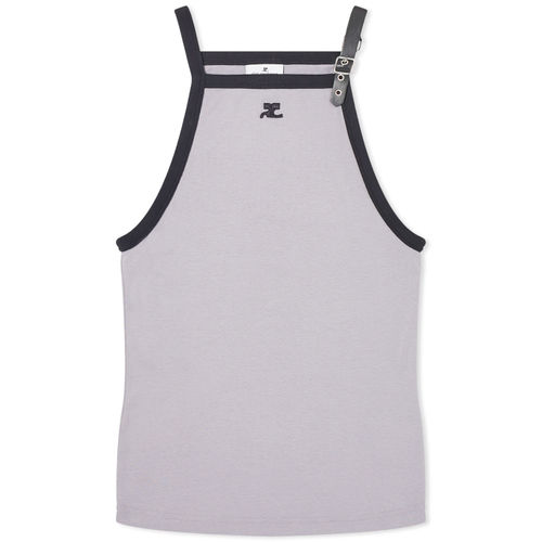 Women's Buckle Contrast Tank...