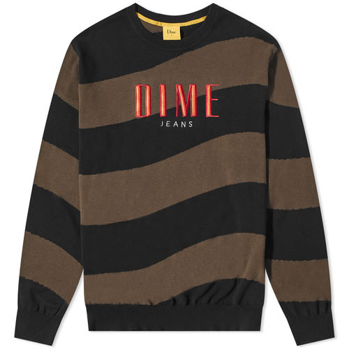 Dime Men's Wave Striped Crew...