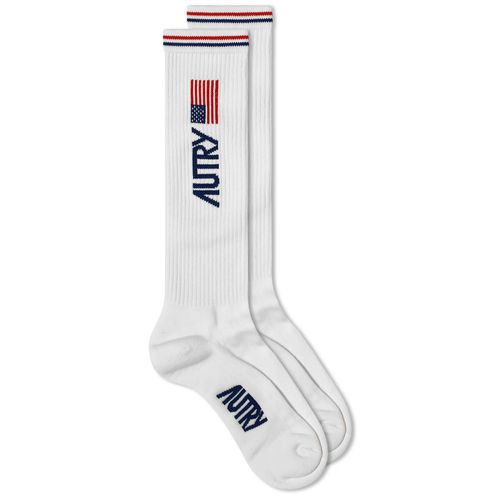 Autry Men's Flag Logo Socks...