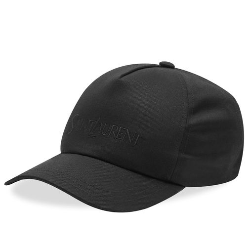 Saint Laurent Men's Logo Cap...