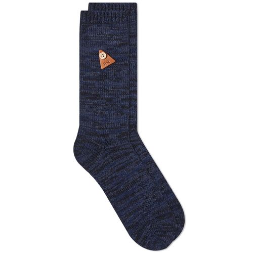 Folk Men's Textured Socks Navy