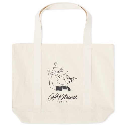 Café Kitsune Fox Tote Bag...