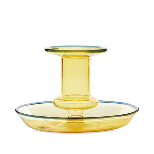 HAY Flare Candle Holder Yellow