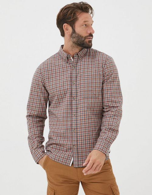 Mens Burdon Gingham Shirt