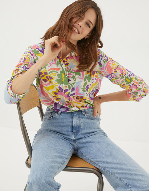 Olivia Art Floral Shirt