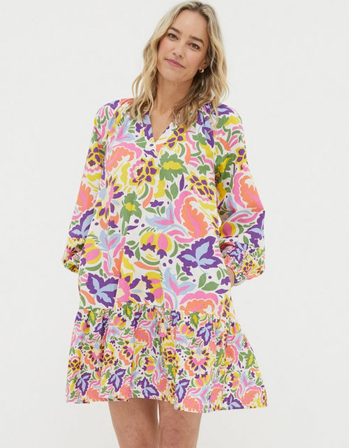 Amy Art Floral Tunic dress