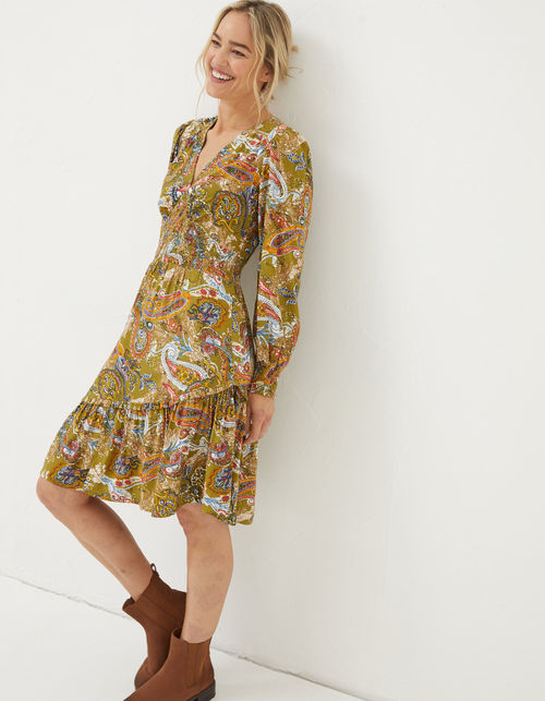 Farah Prairie Paisley Dress