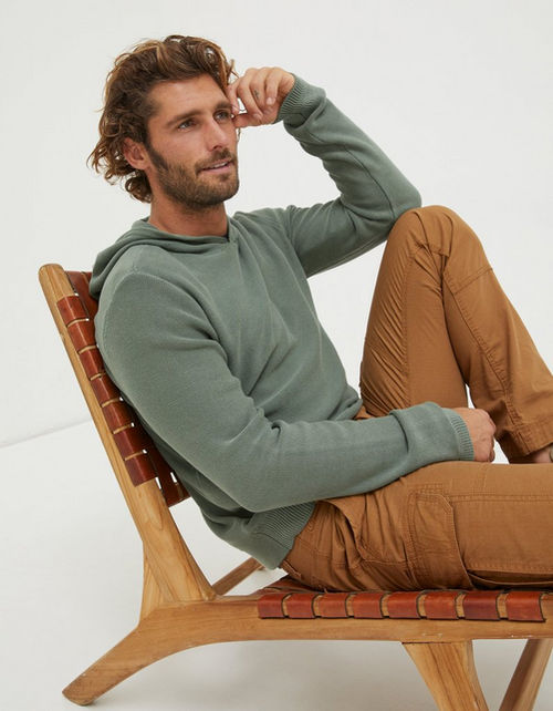 Mens Berwick Washed Hoodie