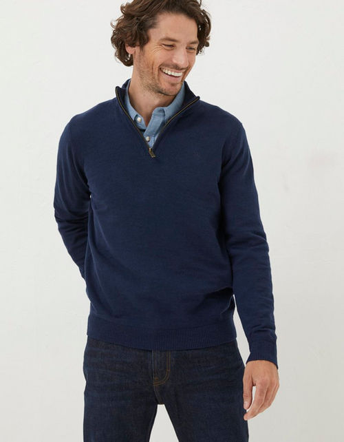 Mens Braunton Half Neck Jumper