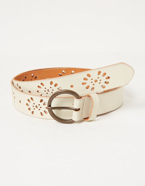 Floral Laser Cut Belt