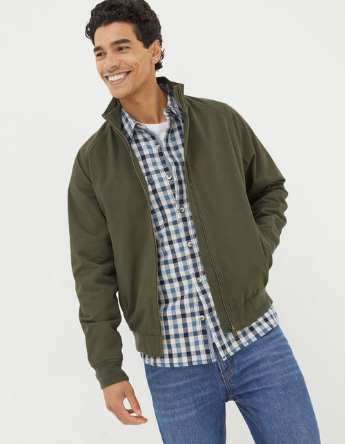 Mens Harrington Bomber Jacket