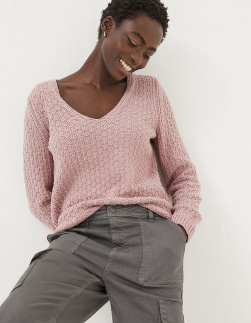 Josie V Neck Jumper