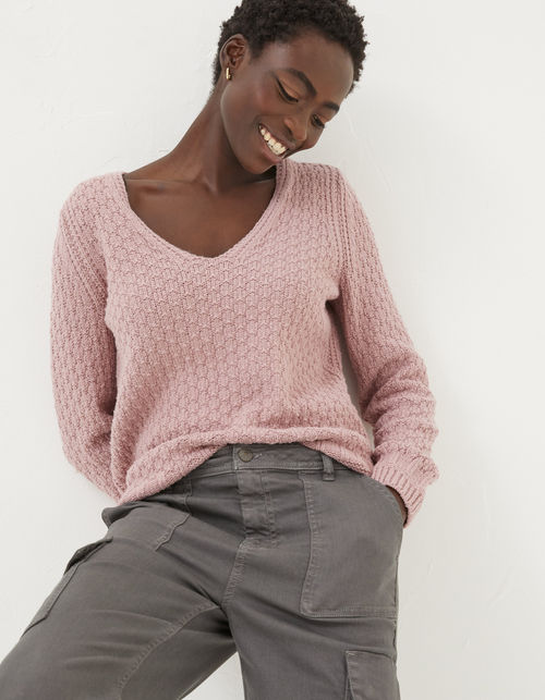 Josie V Neck Jumper