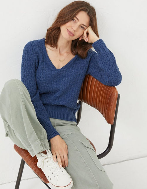 Josie V Neck Jumper