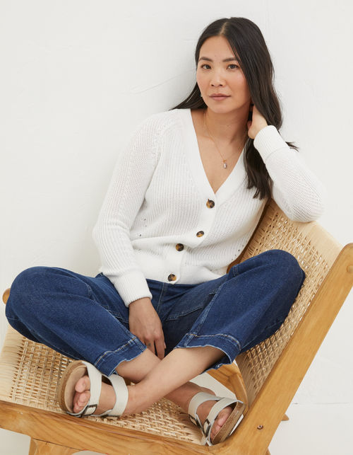 Lila Cotton Cardigan