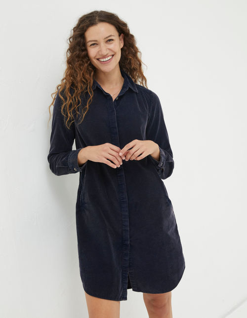 Chester Cord Shirt Dress