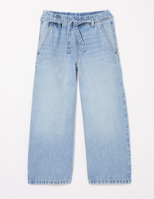 Kid's Soft Denim Wide Leg Jean