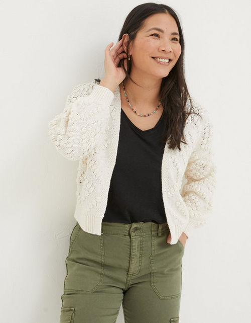 Anna Bobble Stitch Cardigan