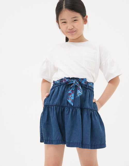 Kid's Indigo Skirt