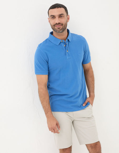 Mens Organic Cotton Pique Polo