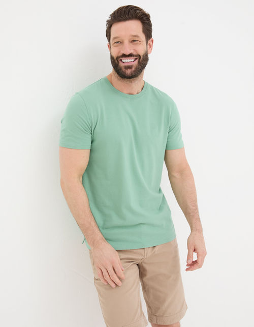 Mens Lulworth Organic Crew T...