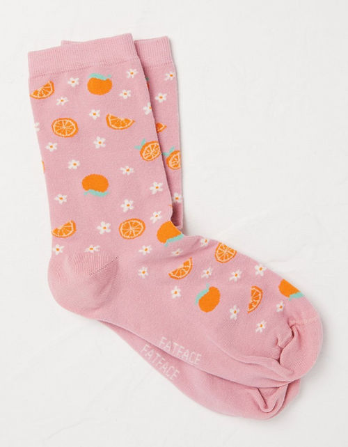 1 Pack Orange Socks