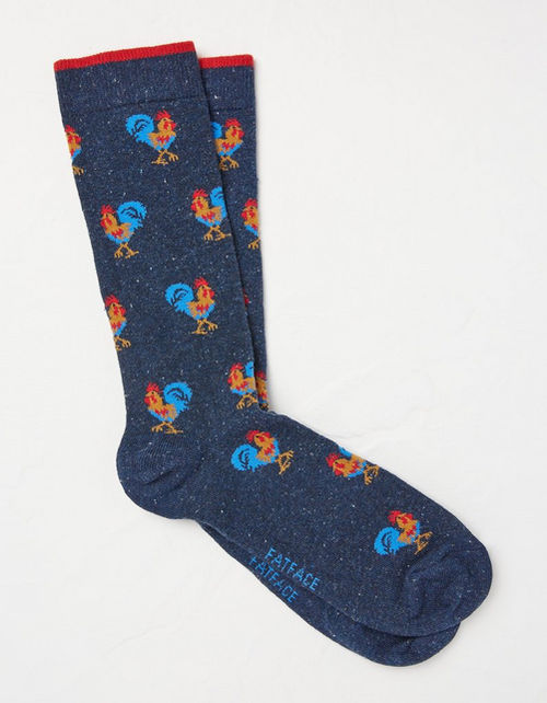 Mens 1 Pack Rooster Socks