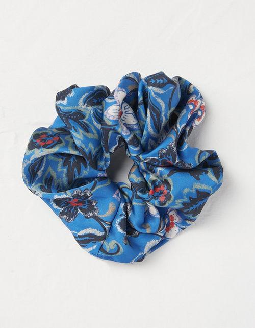 Layered Floral Scrunchie