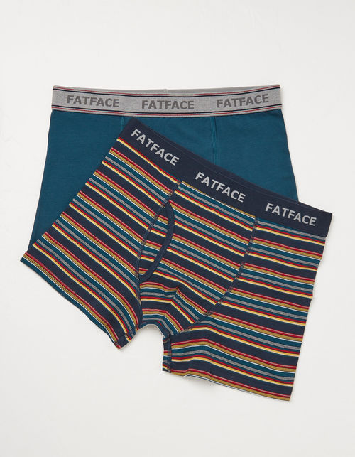 Mens 2 Pack Salcombe Stripe...