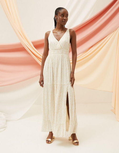 Ivy Foil Maxi Dress