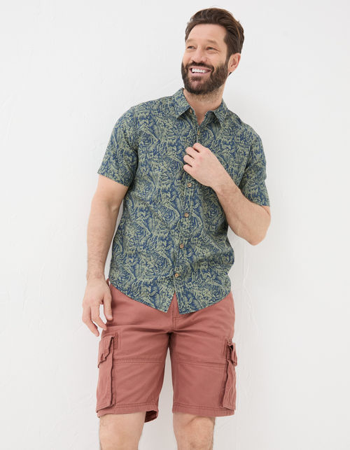 Mens Jungle Print Shirt