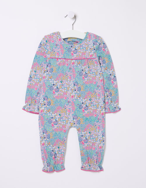 Kid's Floral Printed Romper