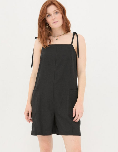 Hallie Linen Blend Playsuit