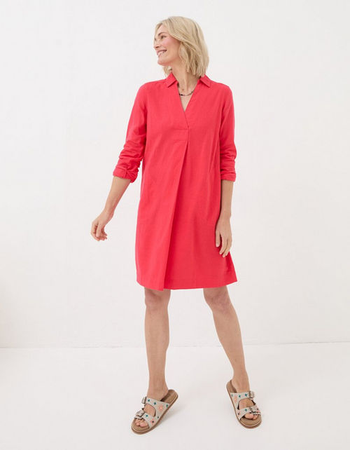 Mina Linen Blend Tunic Dress