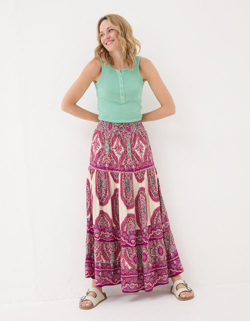 Jayla Detail Paisley Maxi...